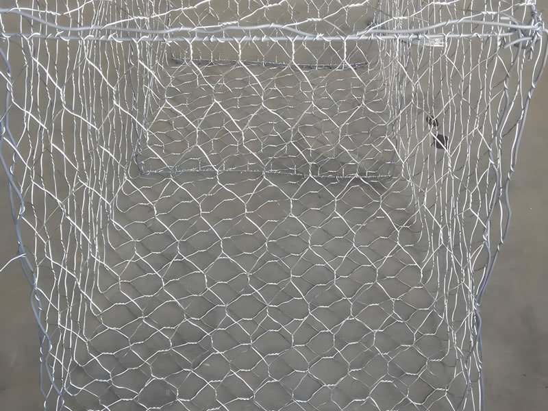 Woven Gabion Baskets for River Berms