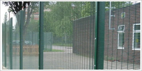 Hot Dip Galvanized High Security 358 Mesh Prison Fence